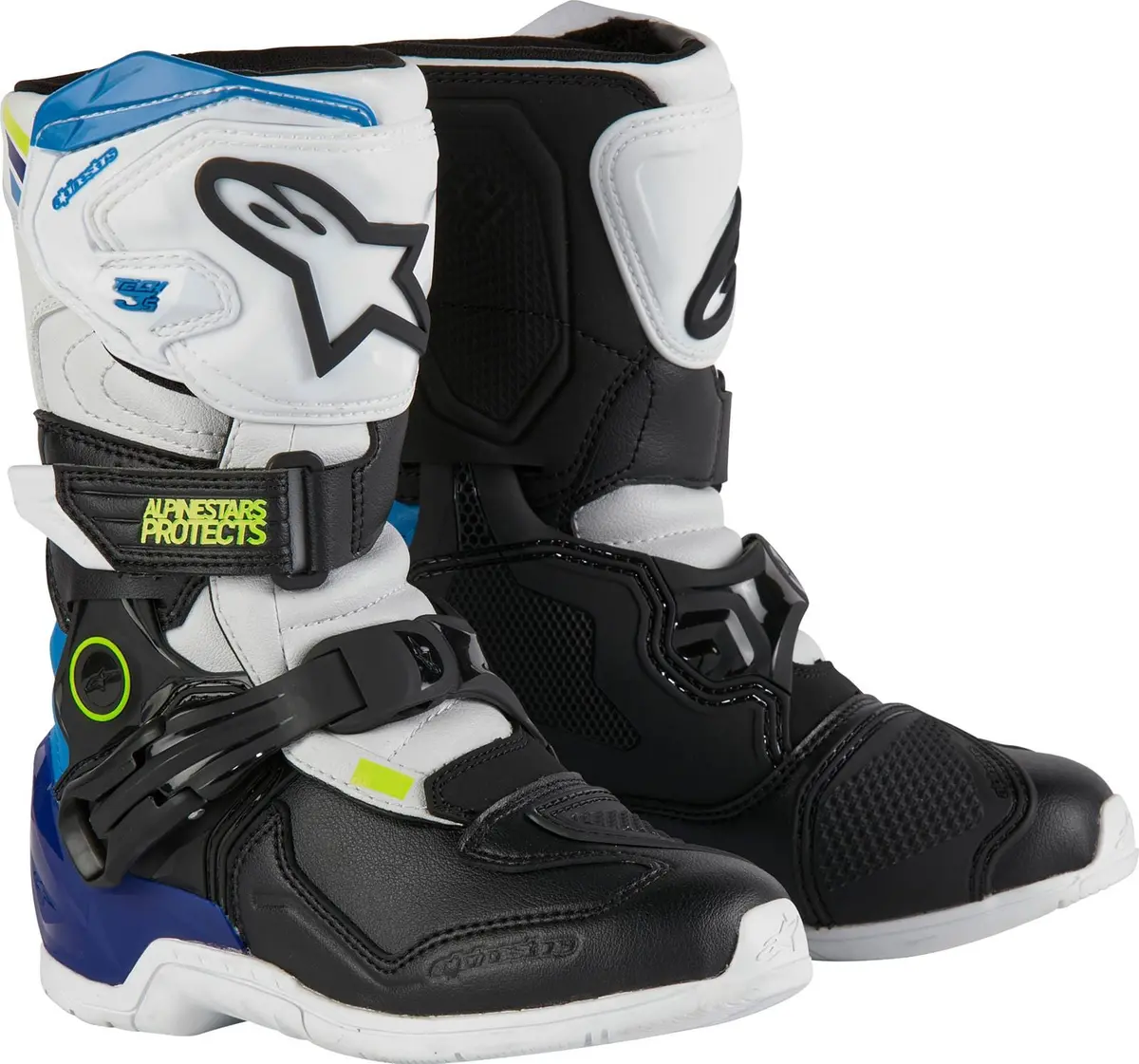 Alpinestars Motocross Riding Boots – Ce-Certified, Reinforced Protection, All-Terrain Traction Sole 1
