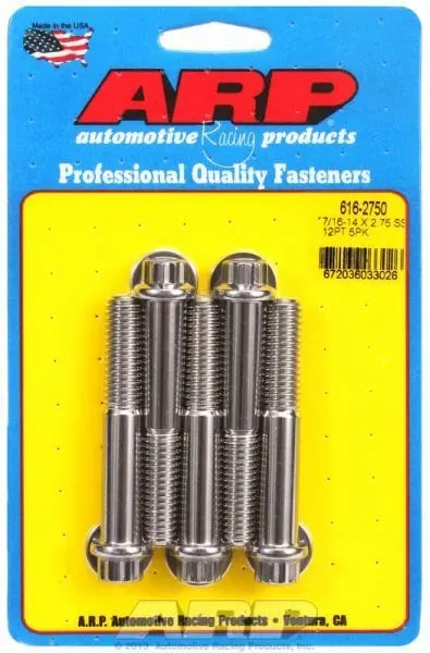 12-Point Stainless Steel Bolt Kit – 5-Piece Ar616-2750 Assembly 1