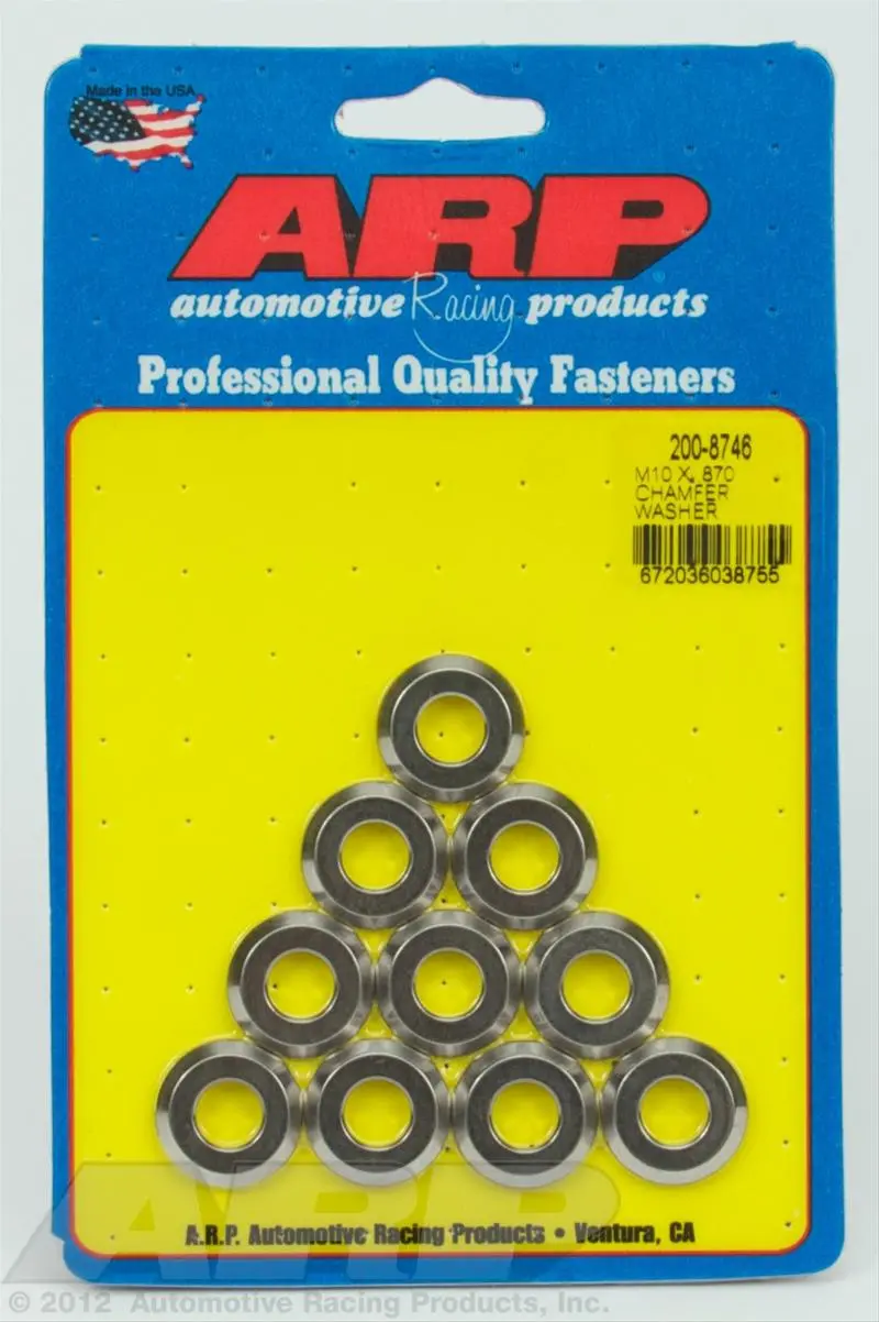 Arp Hardened Flat Washers For High-Torque Fastening Applications (200-8746) 1
