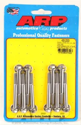 Arp Stainless Steel Intake Manifold Bolt Kit – Corrosion-Resistant Fasteners (Kit 430-2003) 1