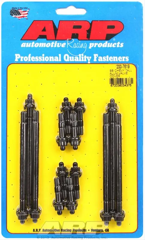 Arp 200-7619 Valve Cover Stud And Nut Kit 1