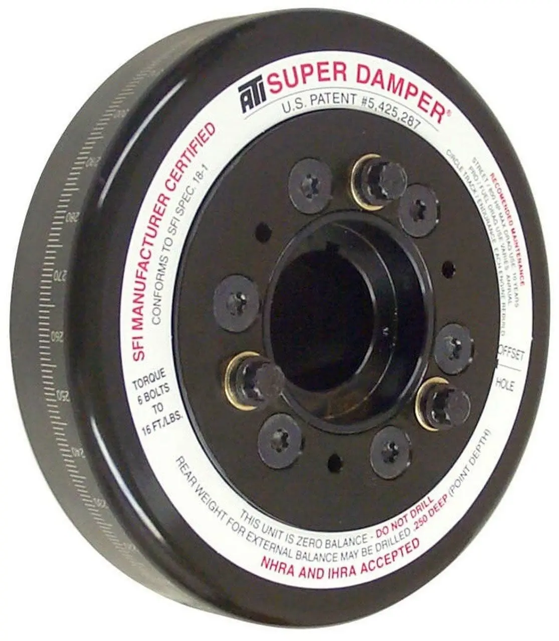 Light Super Damper 7-Inch Sfi-Certified Harmonic Balancer (Ati917780) 1