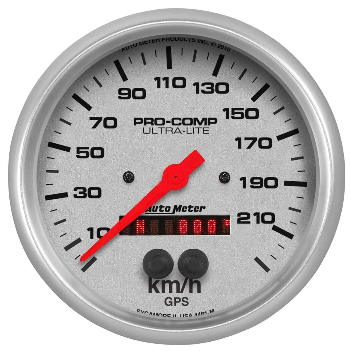 Ultra-Lite Au4481-M Gps-Enabled Digital Speedometer 1