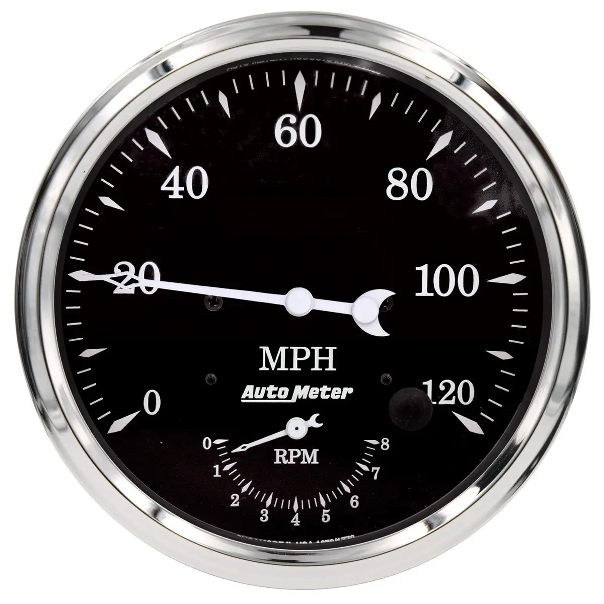 Autometer Old Tyme Black Series Gauge Kit – Model 1770, Analog Dash Instrument Bundle 1