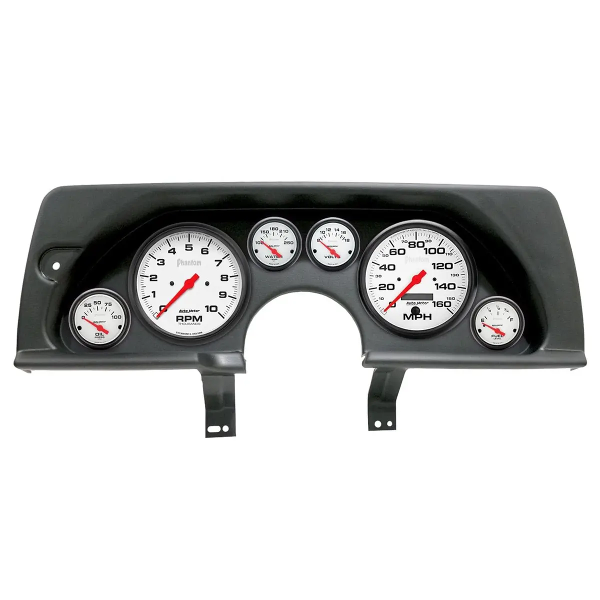 Autometer Phantom 2926-09 Digital Instrument Cluster With Customizable Displays 1