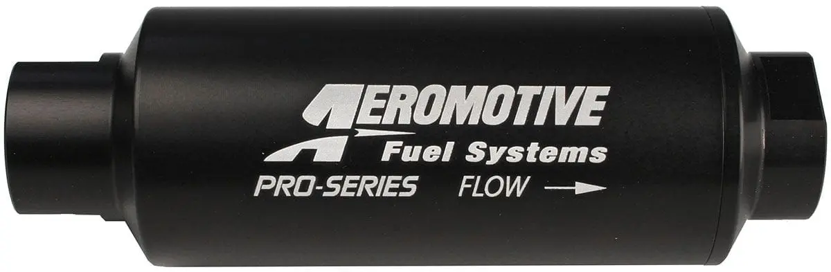 10-Micron Black Pro Series Fuel Filter – High-Flow Inline Replacement 1