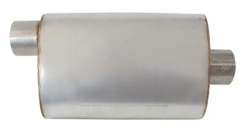 5500 Series Stainless Steel 4-Inch Offset/Center Exhaust Muffler 1