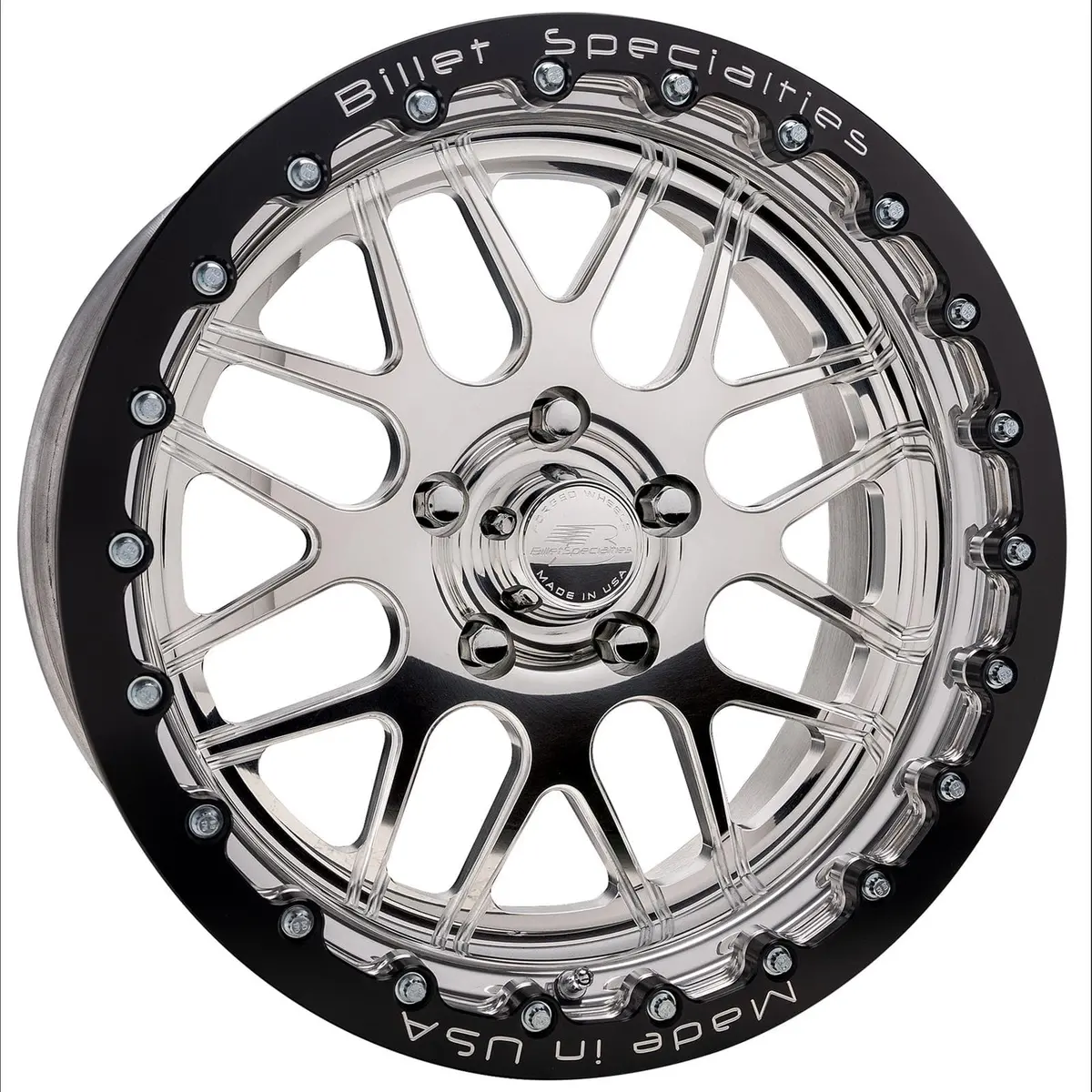 Billet Specialties Amc60 Turbo Single Beadlock Wheel – Polished Finish (Custom Order) 1