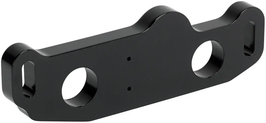 Billet Specialties Hood Hinge Spacers – Cnc-Machined Aluminum, Black Anodized (Blk874410) 1