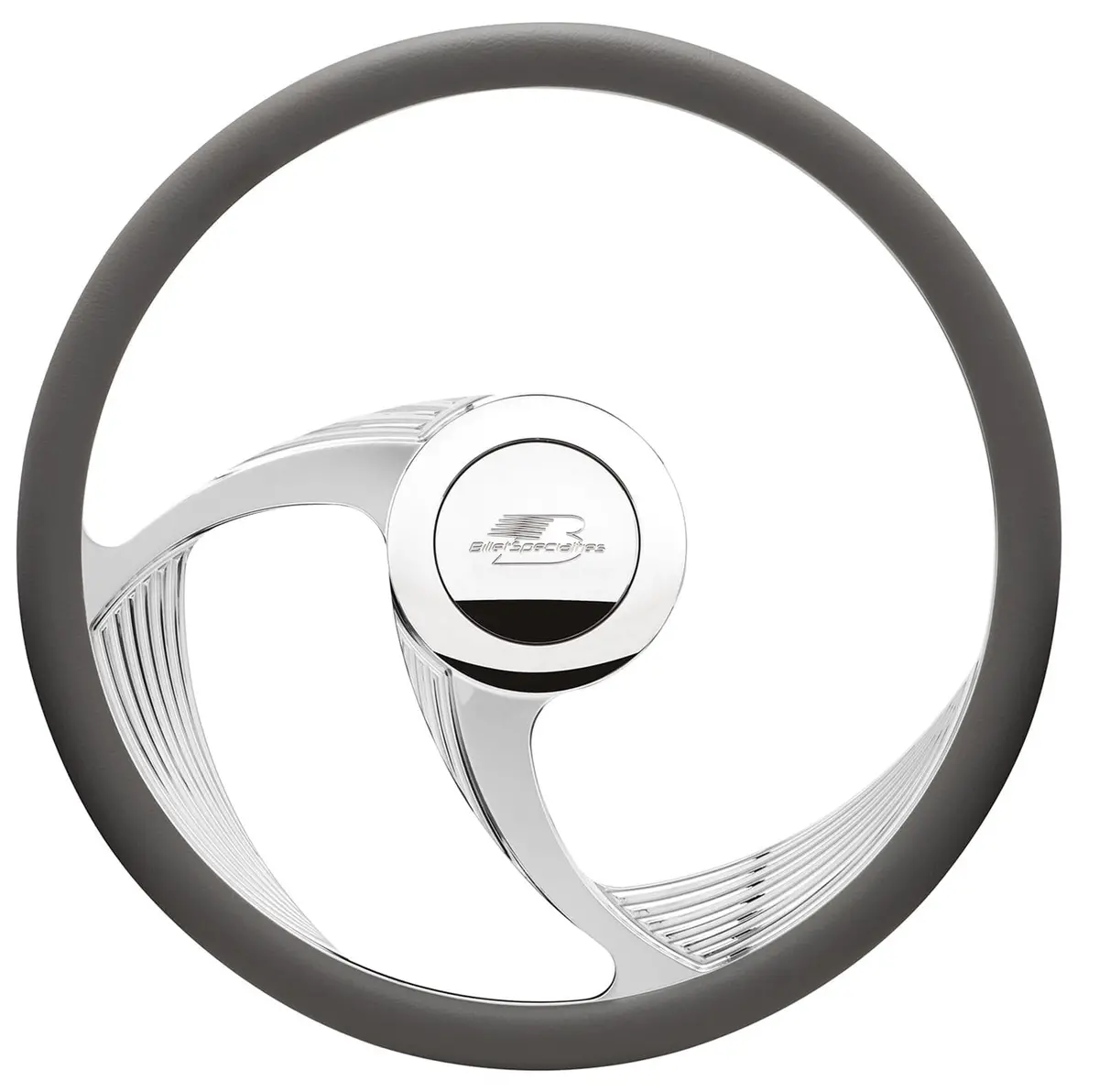 Billet Specialties Half-Wrap Steering Wheel – Cnc-Machined Aluminum (Part 34165) 1
