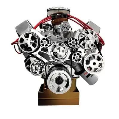 Billet Specialties Tru Trac Serpentine Drive Kit With A/C Compatibility (14600) 1