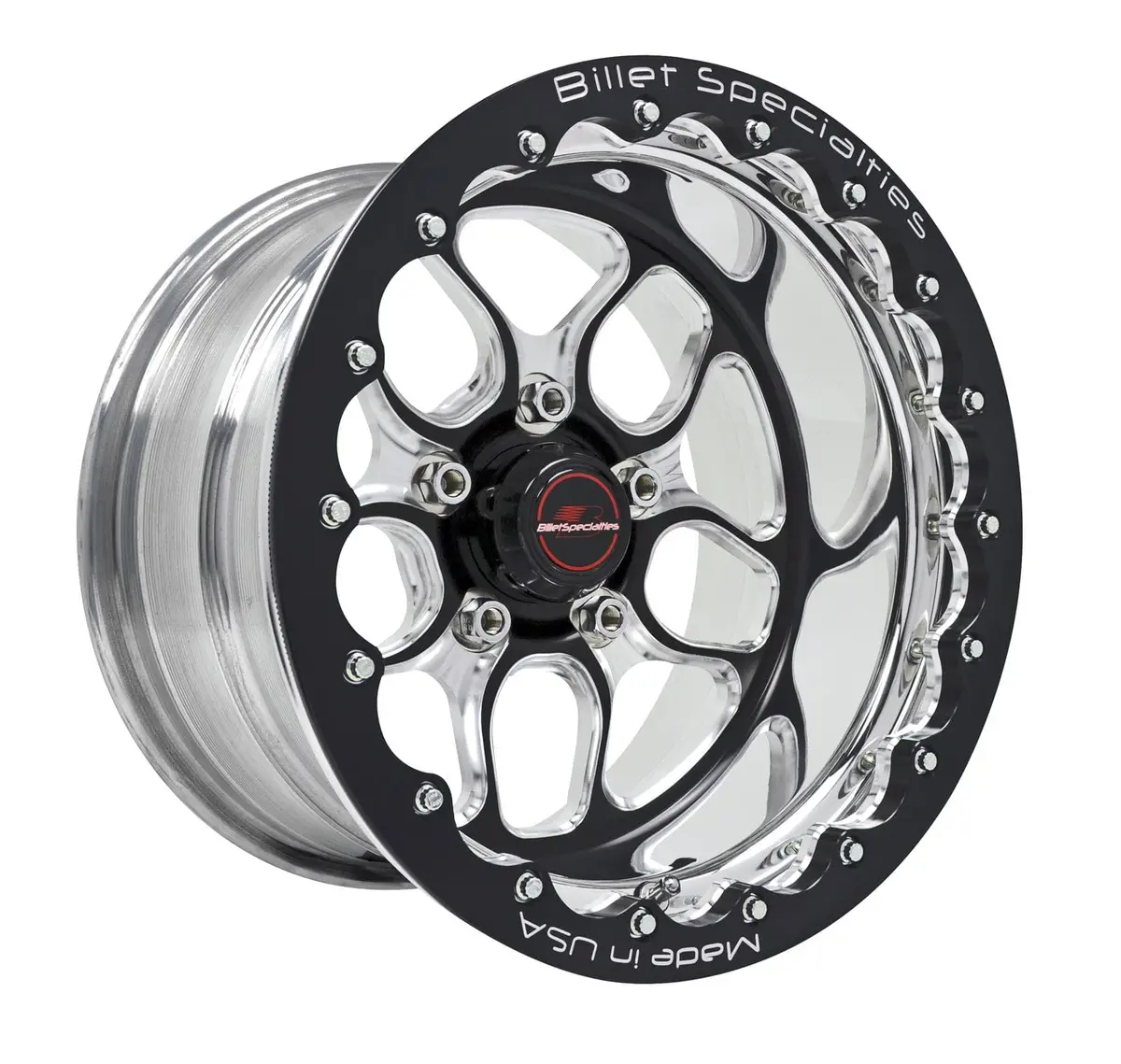 Billet Specialties Brsb25106535N Win Lite Black Anodized Beadlock Wheel 1