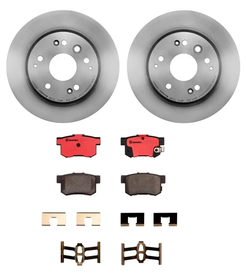 Brembo Brake Service Kit – Front Disc Pads & Rotors – Kt00110 1