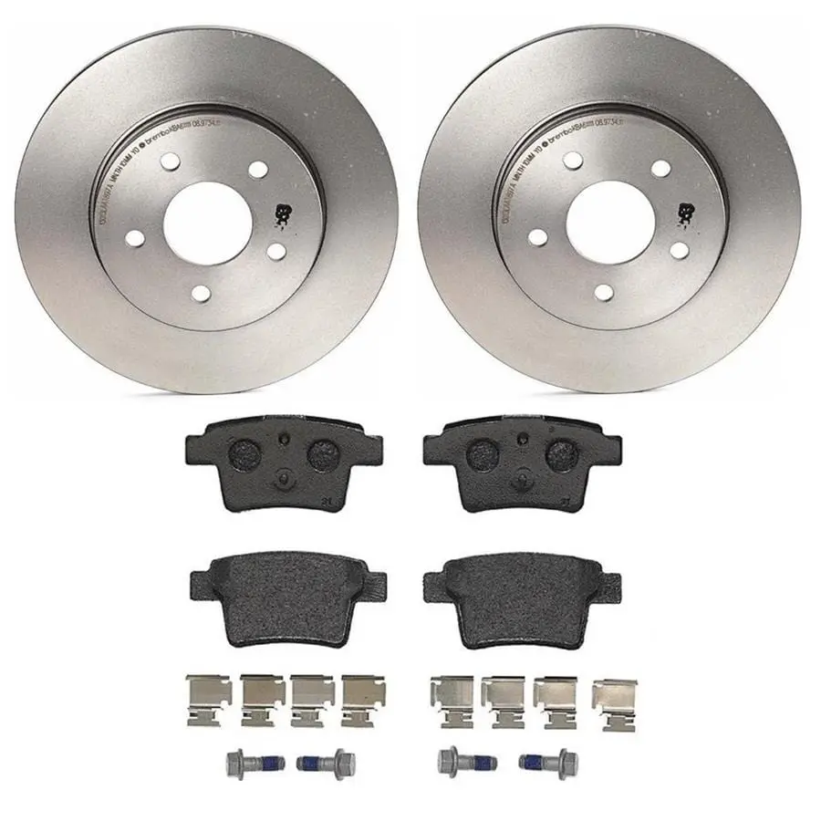 Brembo Kt04210 Brake Pad And Rotor Service Kit 1