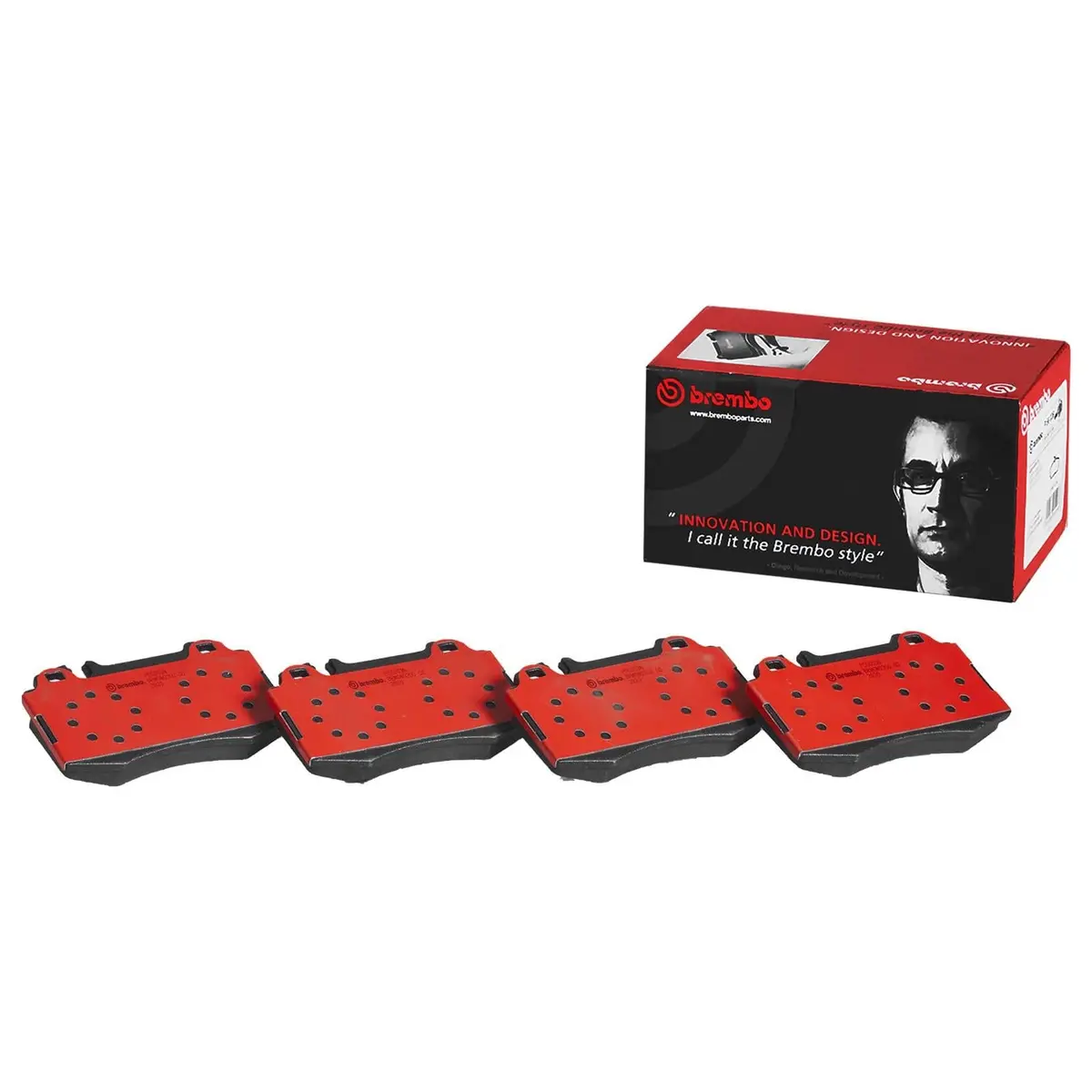 Brembo Kt04251 Front Disc Brake Pad And Rotor Replacement Kit 2
