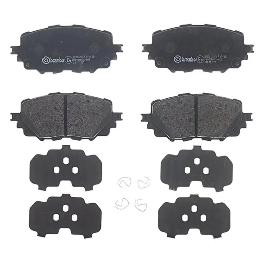 Brembo Low-Metallic Performance Brake Pads – Front Axle Fit, P49054 1