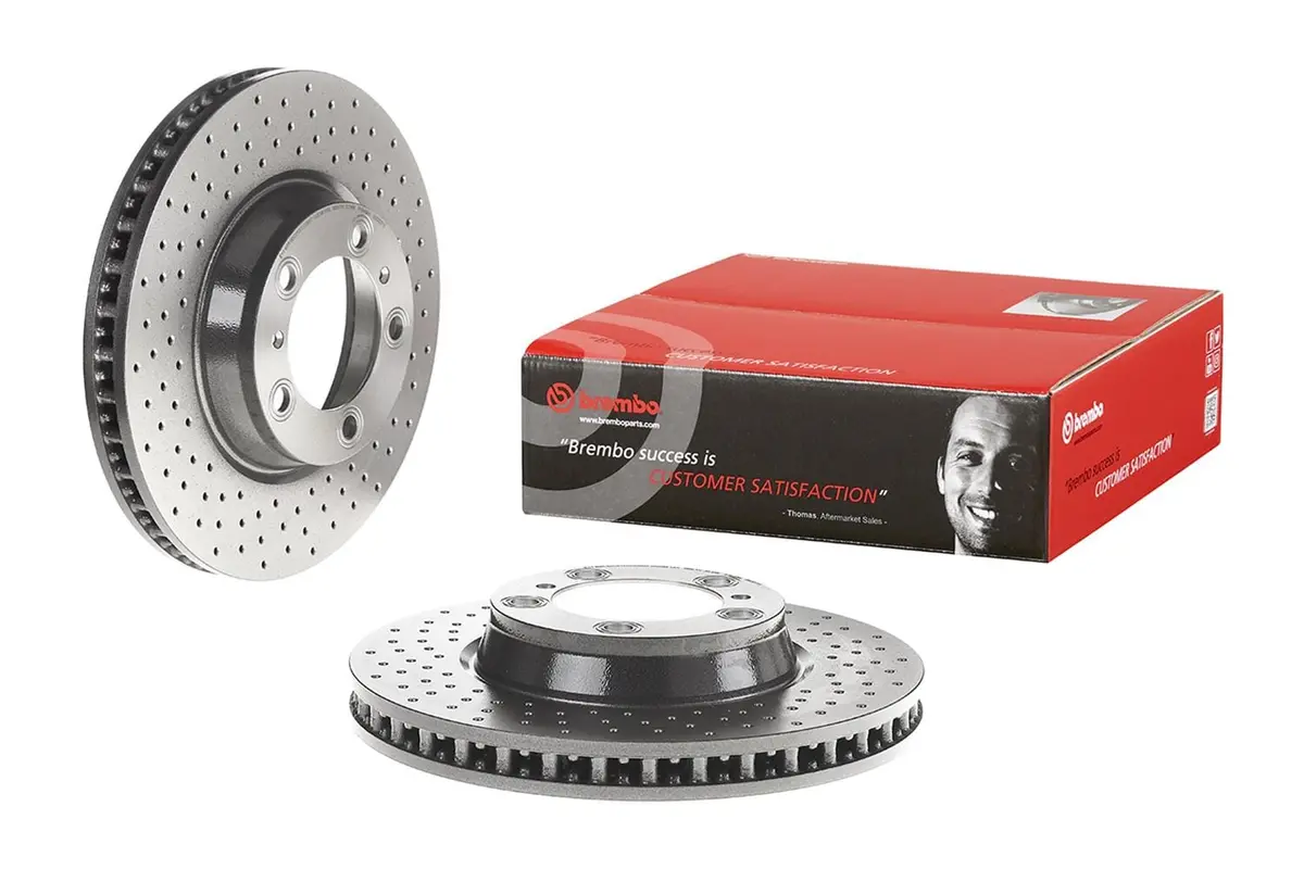 Brembo 09.C877.11 Uv-Coated Premium Brake Rotors 1