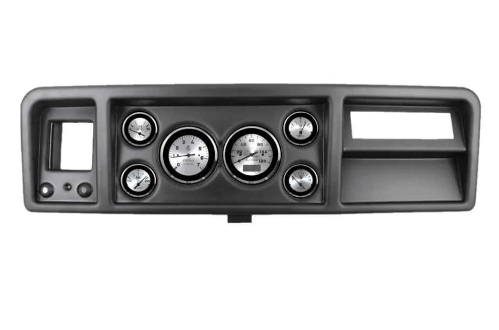 Classic Dash Custom Gauge Kit – 5-Spoke Cluster With Speedometer & Tach (230-73-5Sp21) 1