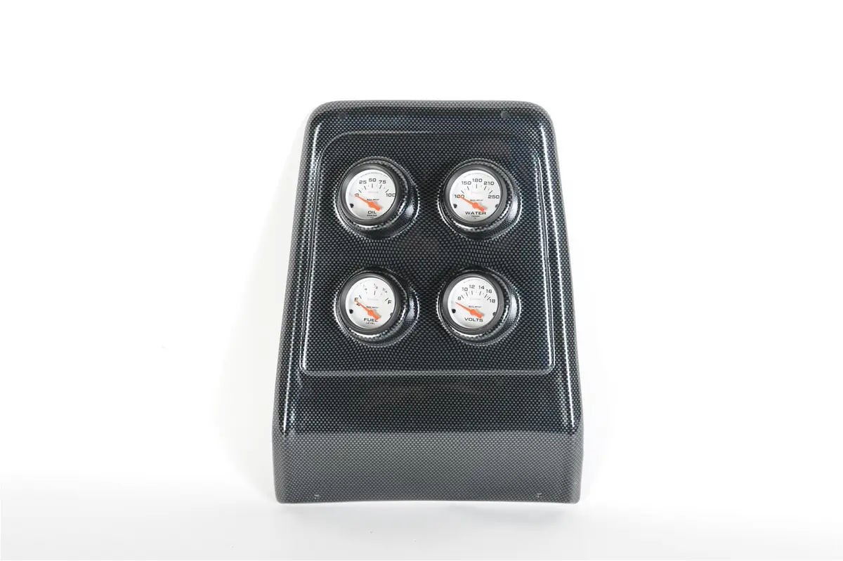 Thunder Road Instrument Panel Kit – Pre-Configured With Autometer Gauges (101670443) 1