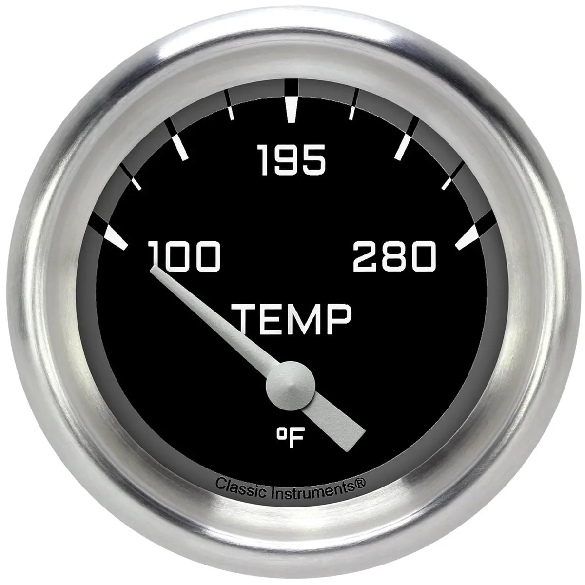 Classic Instruments Auto Cross Gray Series Gauge Set – 2-1/16" Diameter (Ax226Gapf-02) 1