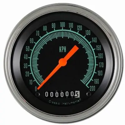 Classic Instruments G-Stock Speedometer – Gs58Slc, 5-Inch Analog Gauge With Customizable Face 1