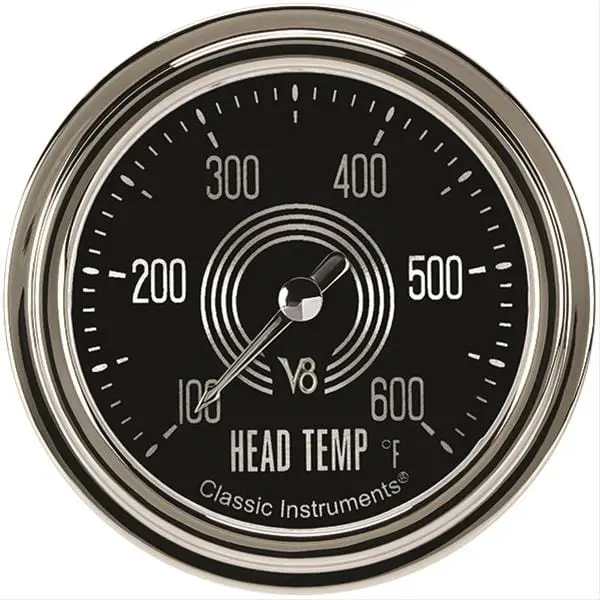 Classic Instruments V8 Speedster Analog Gauges – Dual-Sweep V8Sr197Slc Series 1