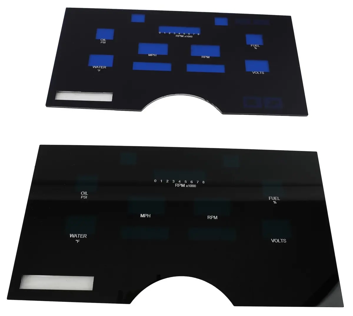 Dakota Digital Vfd3-88C-Pu-U-Z Direct-Fit Led Gauge Cluster For Classic Trucks 1