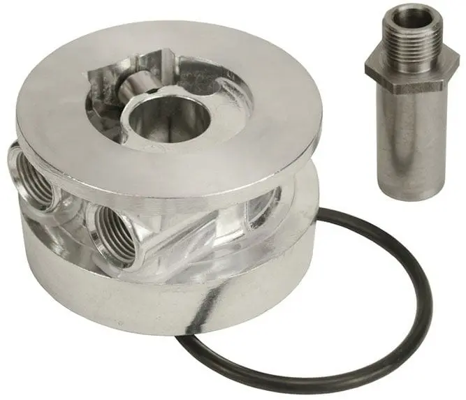 Derale Thermostatic Sandwich Adapter For Gm Engine Cooling Systems 1