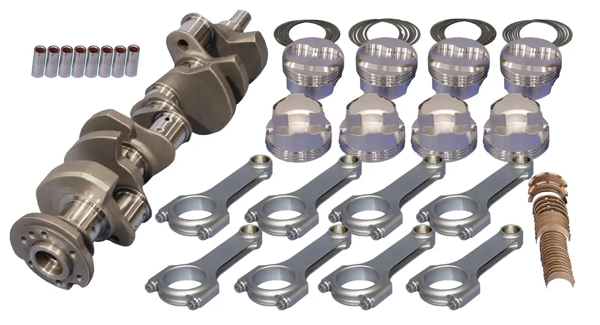 Eagle Specialty Products Complete Rotating Kit – Forged Crank, I-Beam Rods, Pistons – 12504040 1