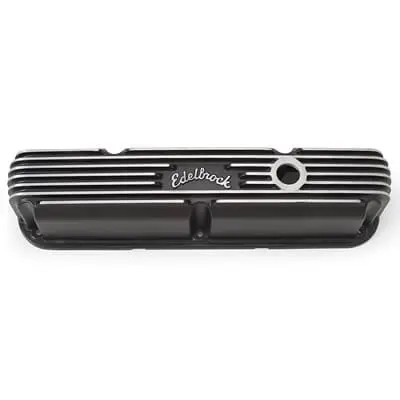 Edelbrock Classic Aluminum Valve Covers – Polished Finish, Oe-Style Fitment, 41763 1