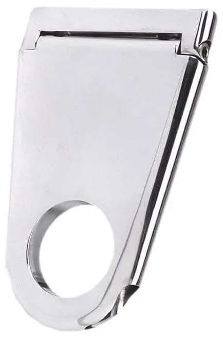 Polished Column Drop Bracket For Classic And Custom Steering Setups 1