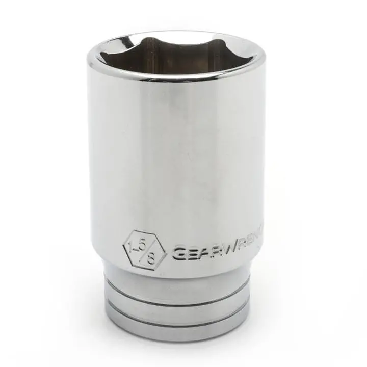 Gearwrench 1/2" Drive Deep Impact Socket – Chrome Vanadium Steel 1
