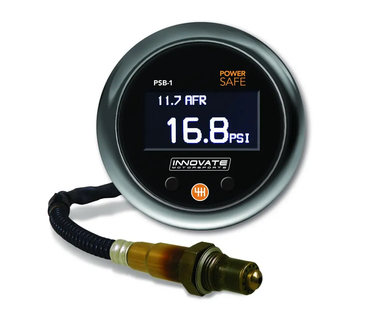 Innovate Psb-1 Powersafe Dual Gauge Kit: Boost + Air/Fuel Ratio (Model 3892) 1