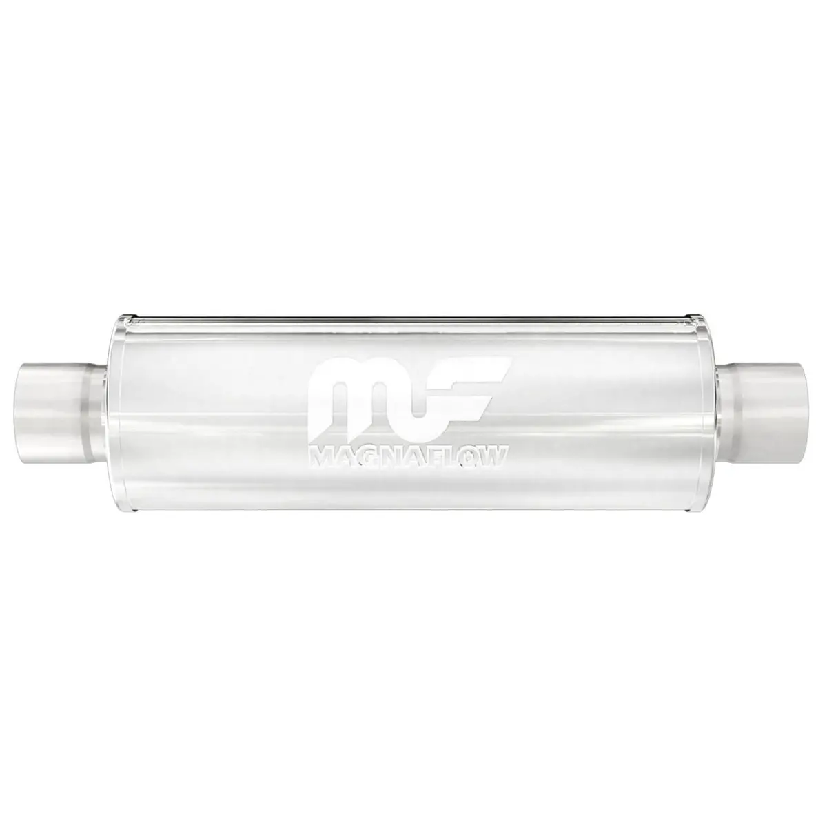 Magnaflow Performance Muffler – Stainless Steel, Straight-Through Design (Model 12619) 1