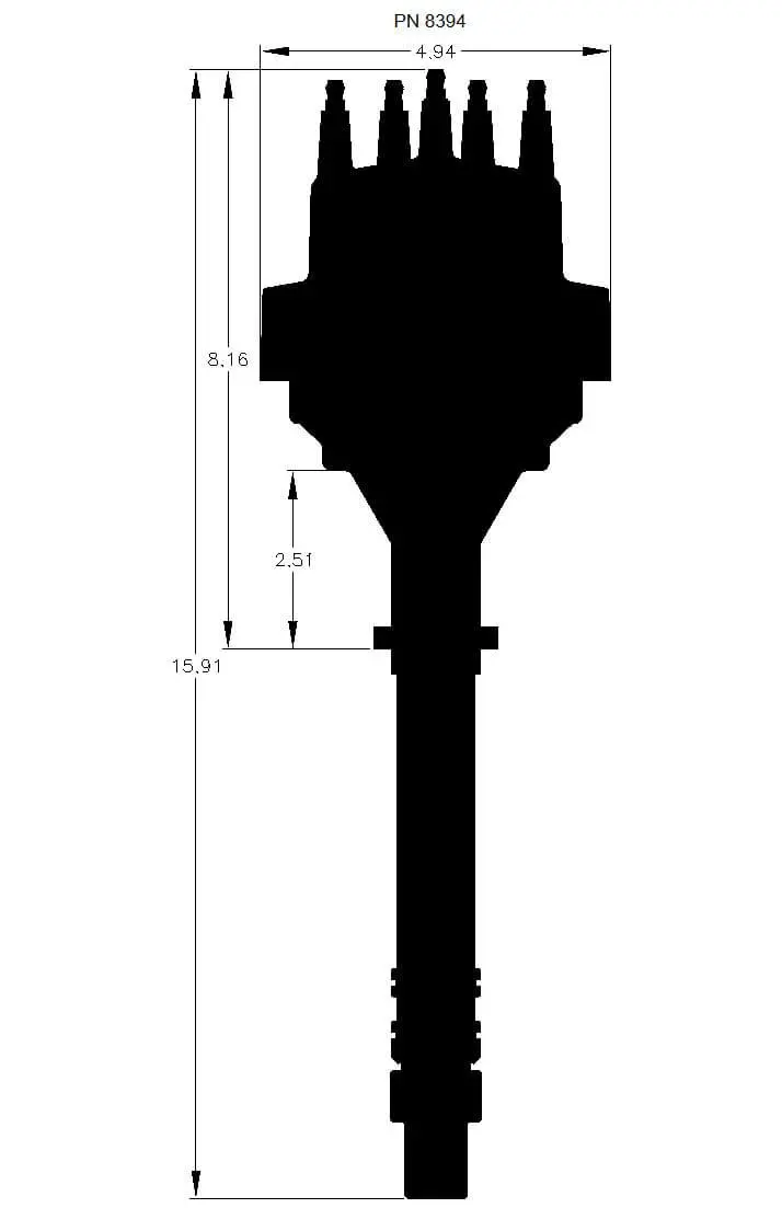 Msd 8394 Digital E-Curve Pro Billet Distributor 2