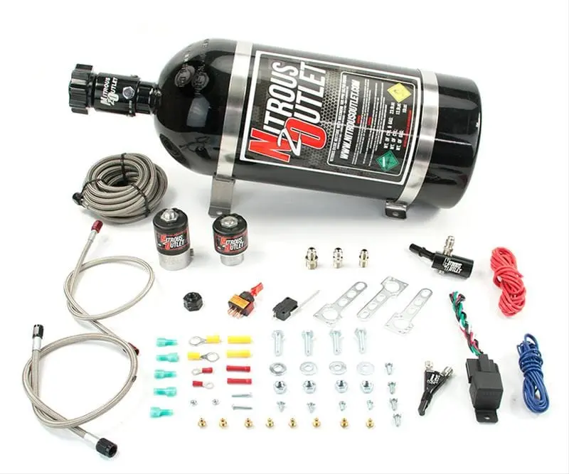 Nitrous Outlet 00-10005-00 Efi-Compatible Single-Nozzle Nitrous System 1