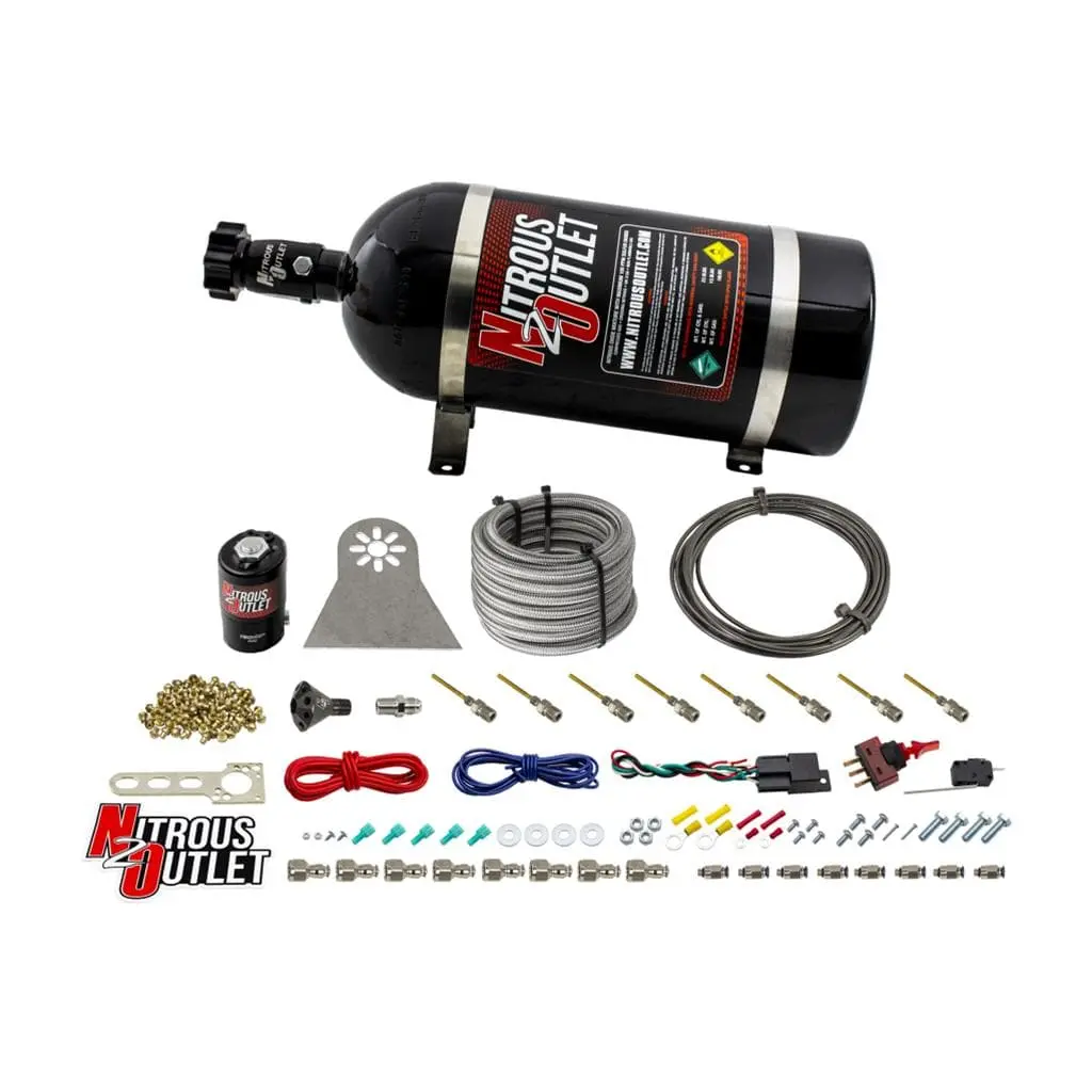 Nitrous Outlet Dry Nitrous System – 12 Lb Capacity, High-Performance Pf Series (00-10481-H-Pf-Dry-12) 2