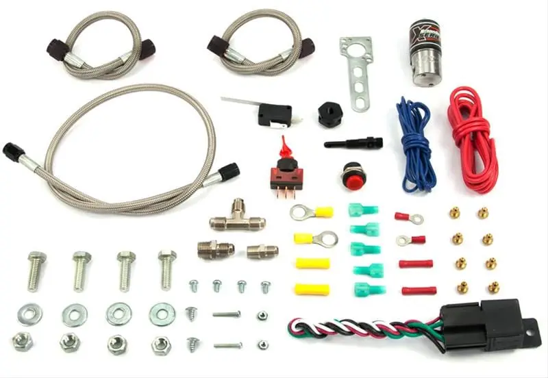 Nitrous Outlet X-Series Dry Dual-Stage Nitrous System – Race-Ready (22-85001) 1