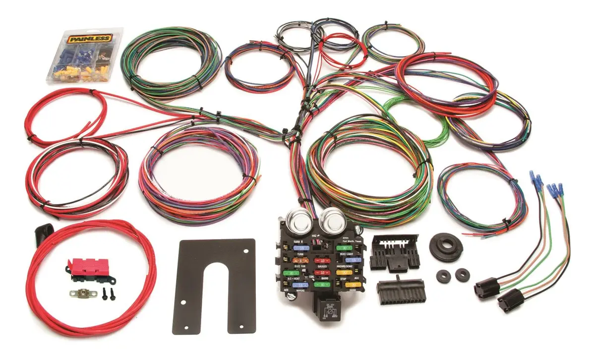 Painless Performance 10104 21-Circuit Universal Wiring Harness For Trucks 1