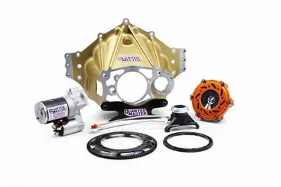 Quarter Master Clutchless Bellhousing Combo Kit – Aluminum, Transmission-Mounted, 115509134Tm 1