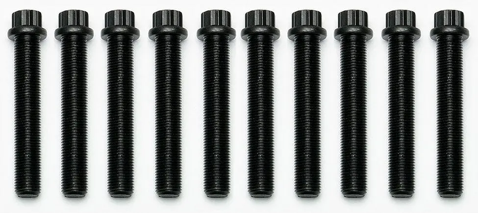 Heavy-Duty Screw-In Wheel Studs – 1/2"-20 Thread, 3" Length, 12-Point Hex 1