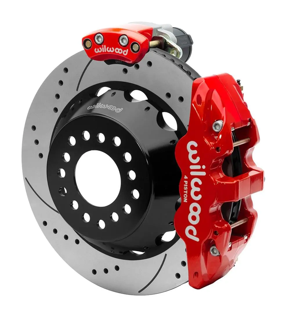 Wilwood Aero4 Rear Electronic Parking Brake Kit – Model 140-16167-Dr 1