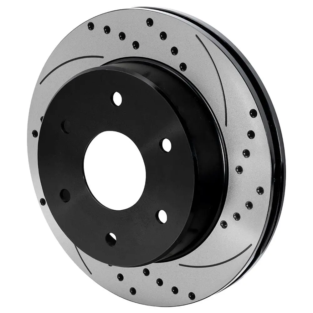 Wilwood Slotted And Drilled Brake Rotor – Direct Replacement For Oe Applications 1