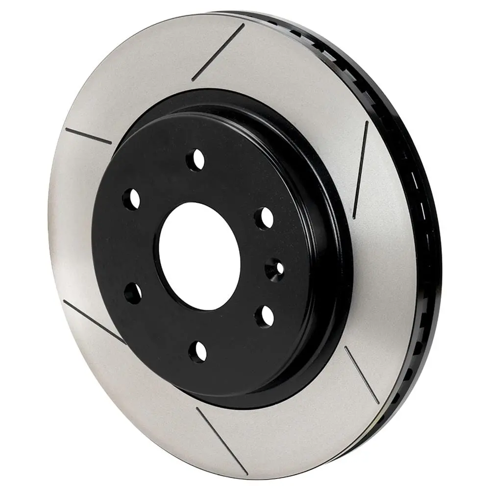Wilwood High-Performance Brake Rotors – Slotted & Vented Design (160-16511-Gtb) 1