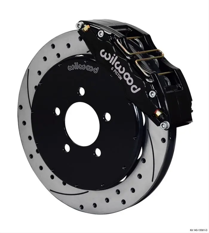 Wilwood 140-13581-D Forged Dynapro 6-Piston Front Big Brake Kit 1