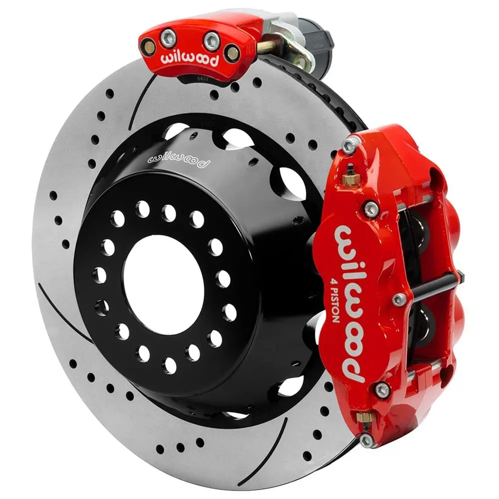 Wilwood 140-16132-Dr Forged Narrow Superlite 4R Rear Big Brake Kit With Parking Brake 1