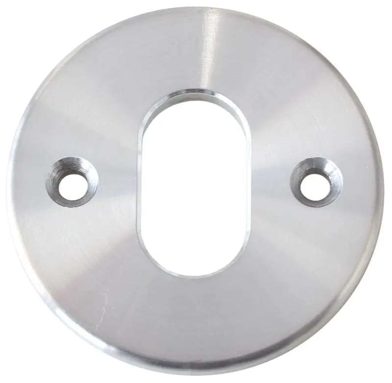 Billet Aluminum Oval Trim Panel – Single-Piece Clutch And Brake Pedal Cover, Cnc-Machined Finish 1