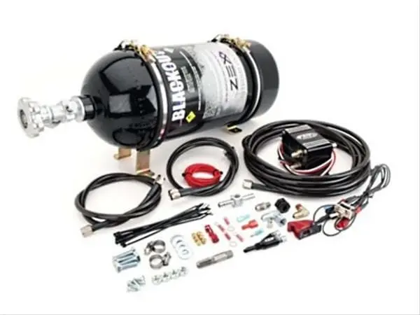 Zex Blackout Wet Nitrous Kit – Universal Efi-Compatible, 100–250 Hp (82037B) 1